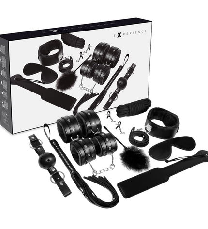 EXPERIENCE - KIT FÉTICHE BDSM SÉRIE NOIRE by EXPERIENCE