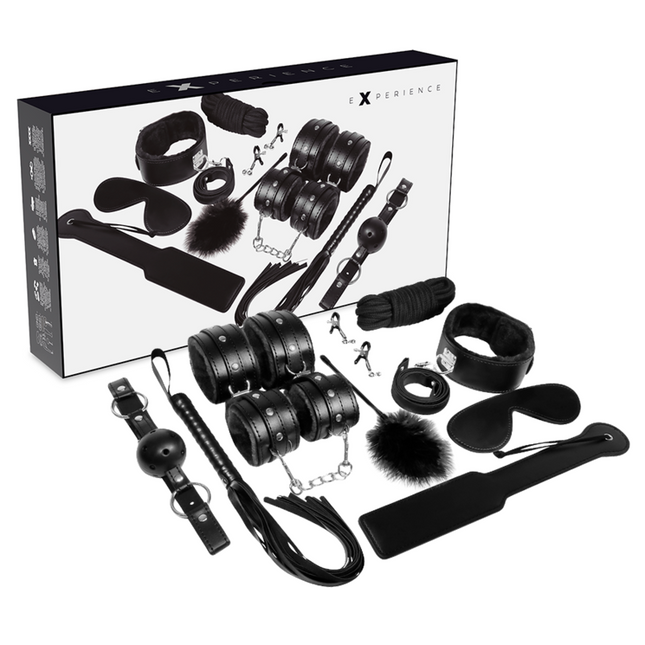 EXPERIENCE - KIT FÉTICHE BDSM SÉRIE NOIRE by EXPERIENCE
