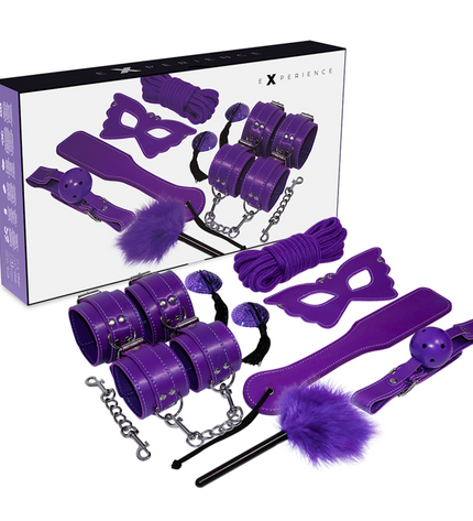 EXPERIENCE - KIT FÉTICHE BDSM SÉRIE VIOLET by EXPERIENCE