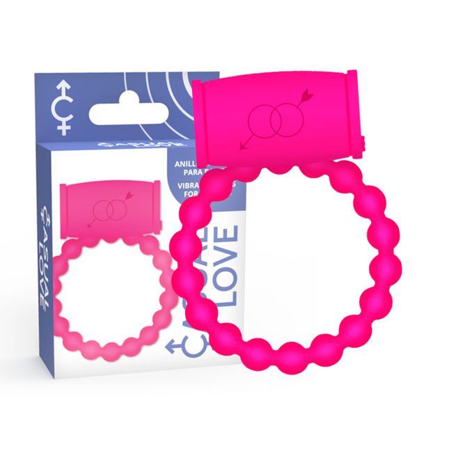 CASUAL LOVE - BAGUE VIBRATRICE 25 ROSE - Concombre Boutique