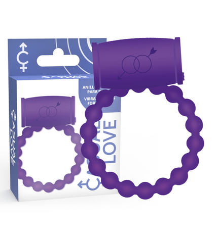 CASUAL LOVE - ANNEAU VIBRATEUR COUPLE 25 VIOLET - Concombre Boutique