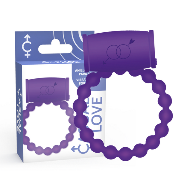 CASUAL LOVE - ANNEAU VIBRATEUR COUPLE 25 VIOLET - Concombre Boutique