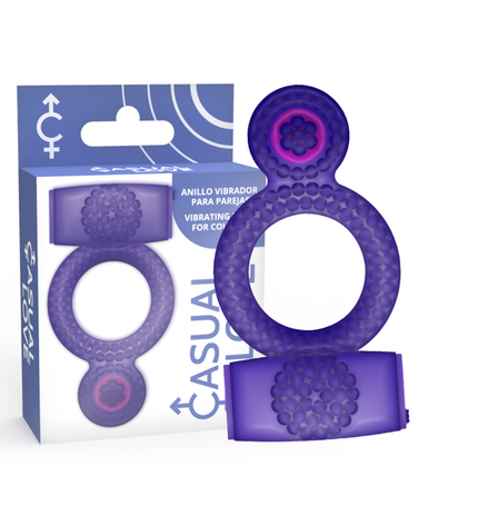CASUAL LOVE - BAGUE LILAS DOUBLE PLAISIR - Concombre Boutique