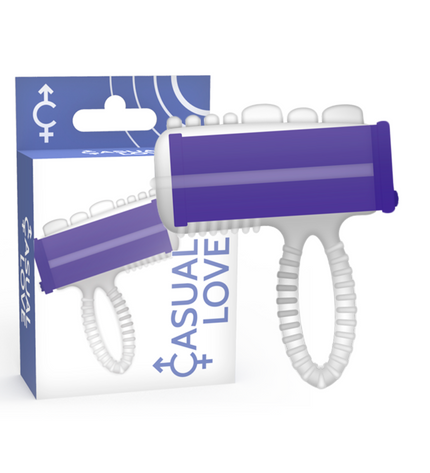 CASUAL LOVE - RING VIBRATOR LILAC TONGUE - Concombre Boutique