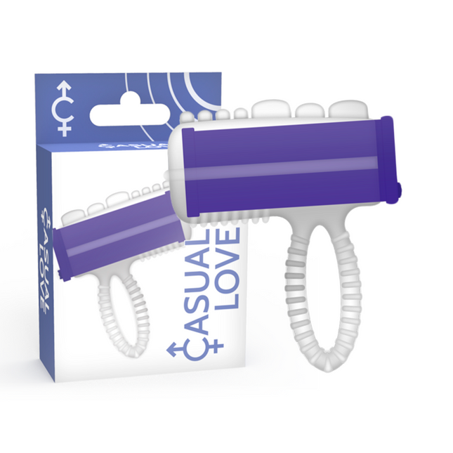CASUAL LOVE - RING VIBRATOR LILAC TONGUE - Concombre Boutique