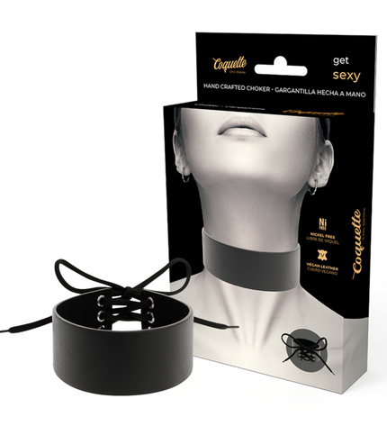 COQUETTE CHIC DESIRE - RAS DE COU EN CUIR VÉGAN by COQUETTE ACCESSORIES