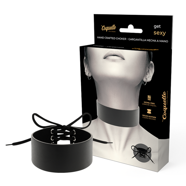COQUETTE CHIC DESIRE - RAS DE COU EN CUIR VÉGAN by COQUETTE ACCESSORIES