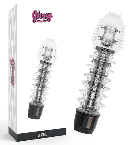 GLOSSY - VIBRATEUR AXEL NOIR by GLOSSY