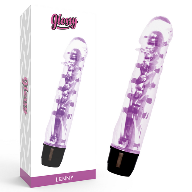 GLOSSY - VIBRATEUR LENNY VIOLET by GLOSSY