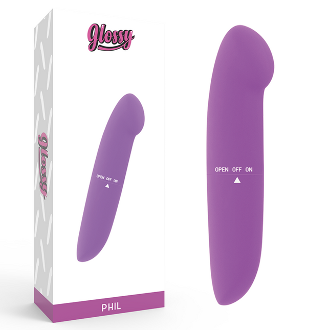 GLOSSY - VIBRATEUR PHIL VIOLET by GLOSSY
