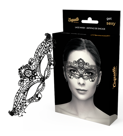 COQUETTE CHIC DESIRE - MASQUE FINE DENTELLE NOIRE by COQUETTE ACCESSORIES