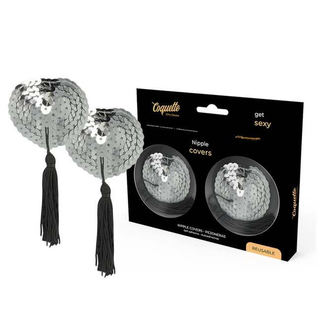 COQUETTE CHIC DESIRE - CACHE-MATIN ARGENT by COQUETTE ACCESSORIES
