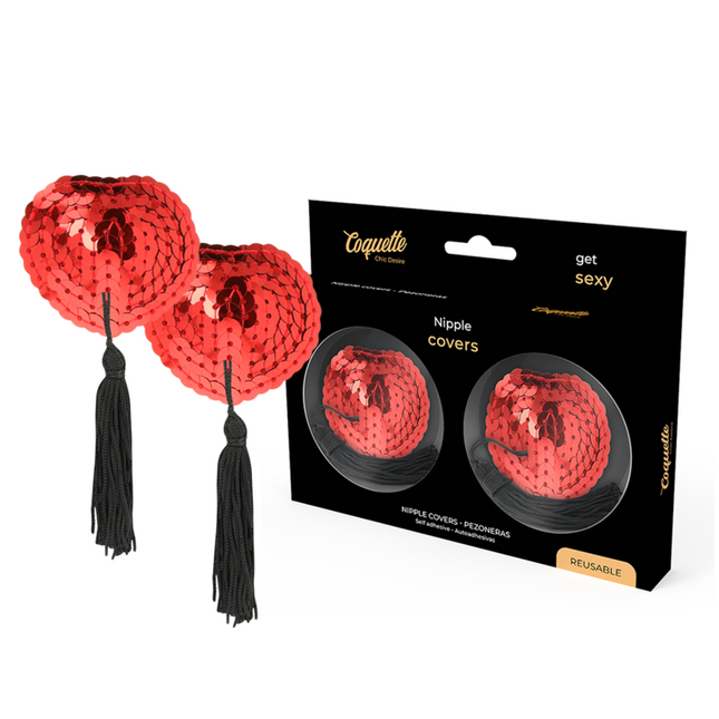 COQUETTE CHIC DESIRE - CACHE-MATIN ROUGE by COQUETTE ACCESSORIES