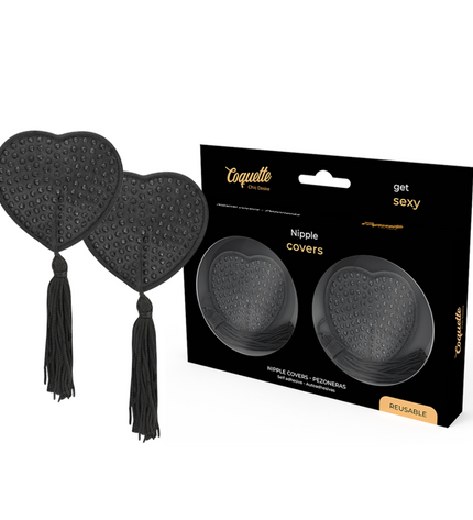 COQUETTE CHIC DESIRE - CACHE-MALINS NOIR by COQUETTE ACCESSORIES