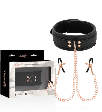 COQUETTE CHIC DESIRE - COLLIER PINCE TIP FANTAISIE AVEC DOUBLURE EN NÉOPRÈNE by COQUETTE FANTASY