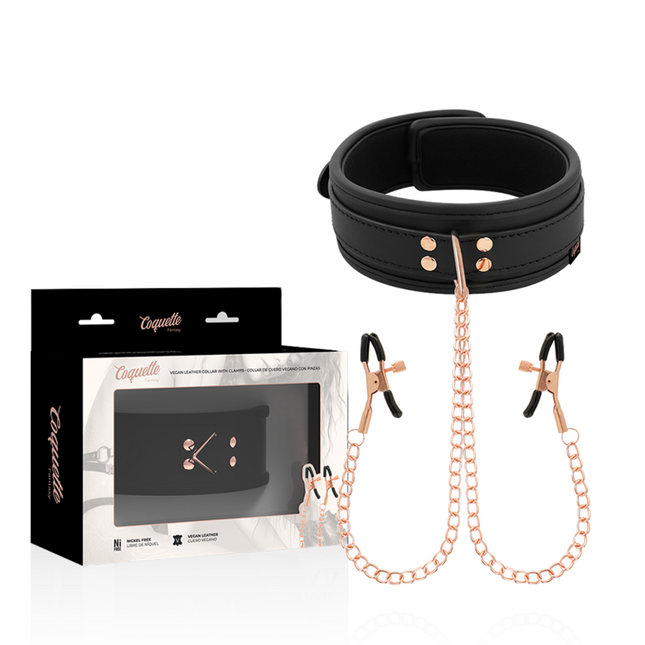 COQUETTE CHIC DESIRE - COLLIER PINCE TIP FANTAISIE AVEC DOUBLURE EN NÉOPRÈNE by COQUETTE FANTASY