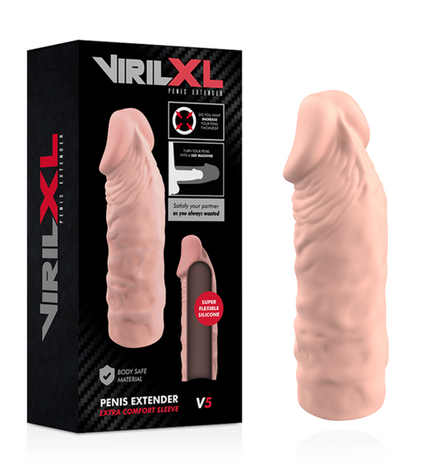 VIRILXL - EXTENSION NATURELLE DU PÉNIS EN SILICONE LIQUIDE V5 by VIRILXL