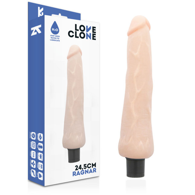 LOVECLONE - VIBRATEUR AUTOLUBRIFIANT RAGNAR 24.5 CM -O- 3.5 CM by LOVECLONE