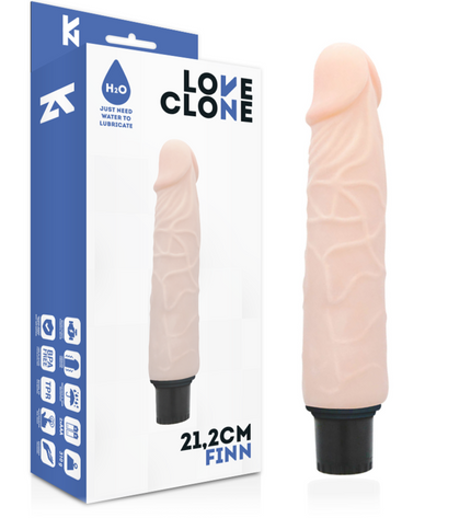 LOVECLONE - VIBRATEUR AUTOLUBRIFIANT FINN 21.2 CM -O- 3.8 CM by LOVECLONE