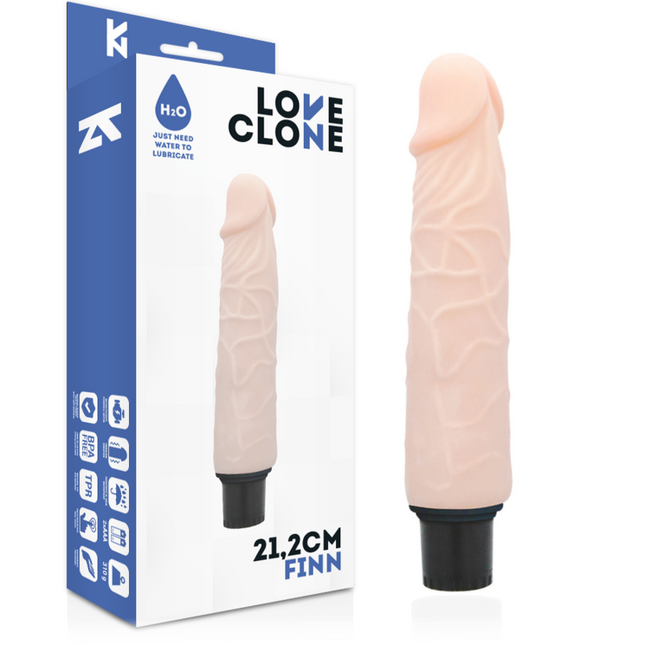 LOVECLONE - VIBRATEUR AUTOLUBRIFIANT FINN 21.2 CM -O- 3.8 CM by LOVECLONE