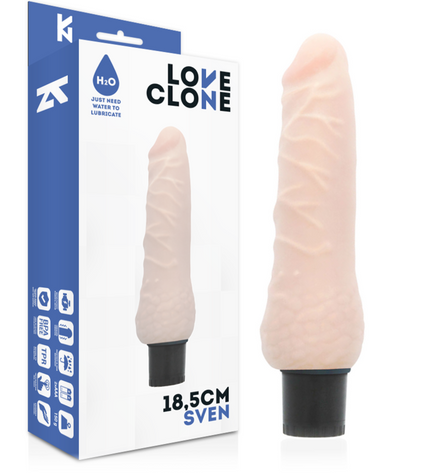 LOVECLONE - VIBRATEUR AUTOLUBRIFIANT SVEN 18.5 CM -O- 3.3 CM by LOVECLONE