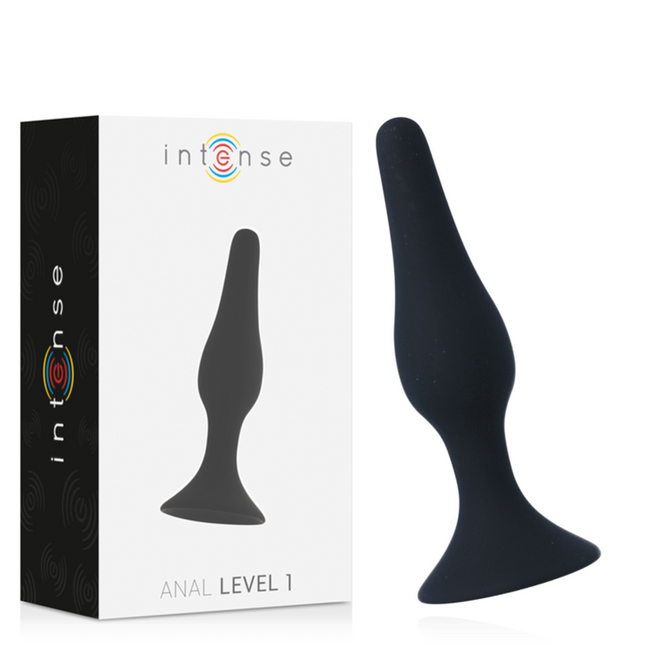 INTENSE - ANAL NIVEAU 1 10,5CM NOIR - Concombre Boutique