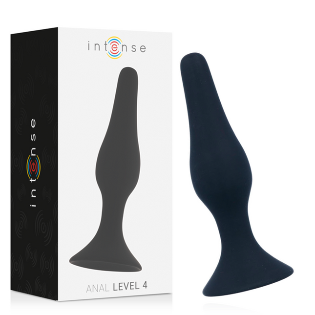INTENSE - ANAL NIVEAU 4 15,5CM NOIR - Concombre Boutique