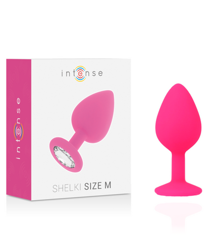 INTENSE - PLUG ANAL SHELKI M FUCHSIA by INTENSE ANAL TOYS