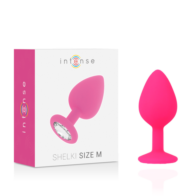 INTENSE - PLUG ANAL SHELKI M FUCHSIA by INTENSE ANAL TOYS