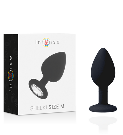 INTENSE - PLUG ANAL SHELKI M NOIR by INTENSE ANAL TOYS