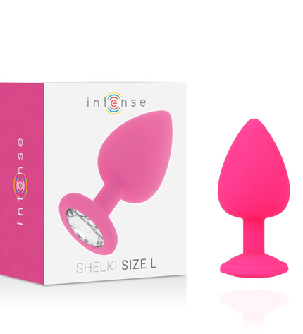 INTENSE - PLUG ANAL SHELKI L FUCHSIA by INTENSE ANAL TOYS