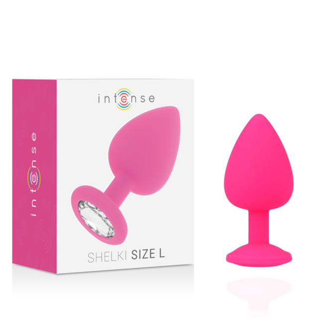 INTENSE - PLUG ANAL SHELKI L FUCHSIA by INTENSE ANAL TOYS