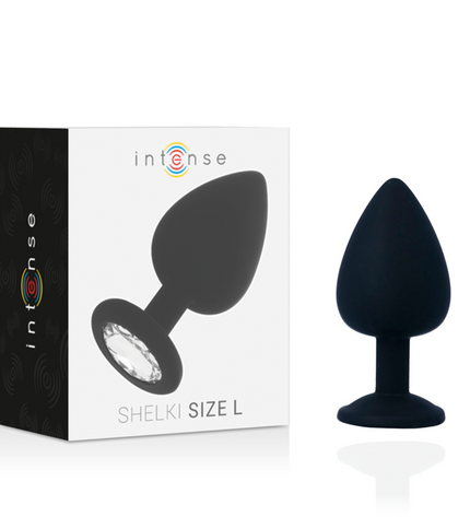 INTENSE - PLUG ANAL SHELKI L NOIR by INTENSE ANAL TOYS