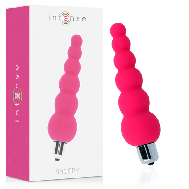 INTENSE - SNOOPY 7 VITESSES SILICONE ROSE by INTENSE ANAL TOYS