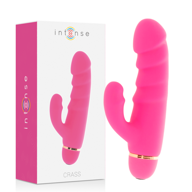 INTENSE - CRASS 20 VITESSES SILICONE ROSE - Concombre Boutique