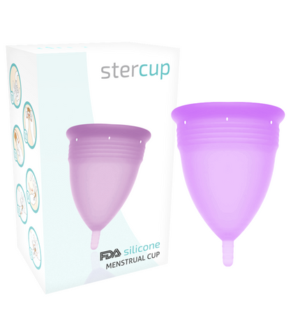 STERCUP - COUPE MENSTRUELLE EN SILICONE FDA LILAS - TAILLE L by STERCUP
