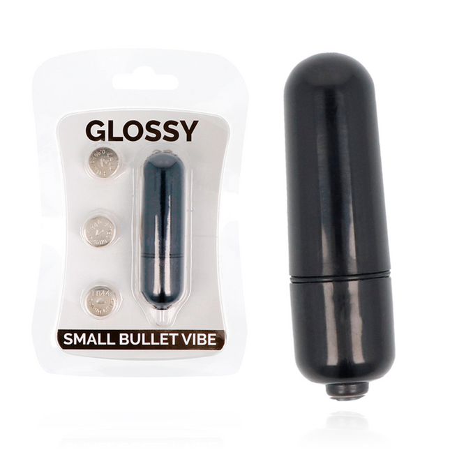 GLOSSY - PETITE BULLET VIBE NOIR - Concombre Boutique