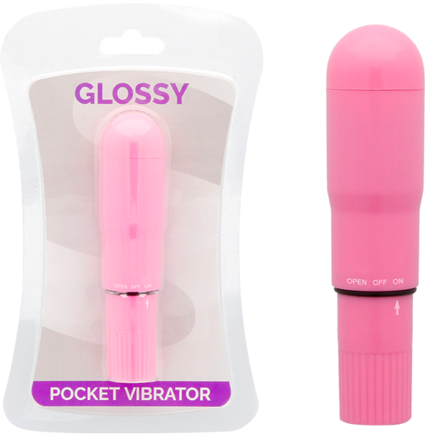 GLOSSY - VIBRATEUR DE POCHE DEEP ROSE - Concombre Boutique