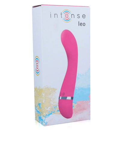 INTENSE - VIBRATEUR LEO SILICONE ROSE LUXE - Concombre Boutique
