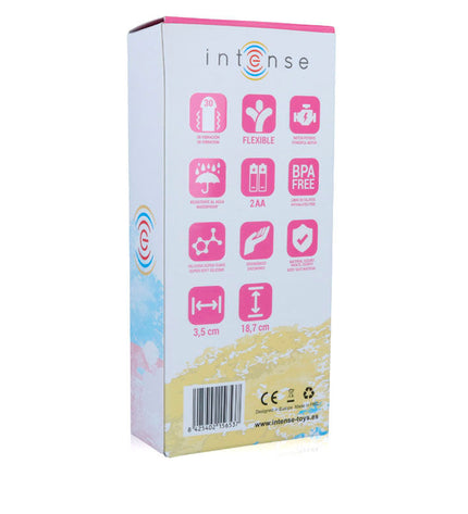 INTENSE - VIBRATEUR LEO SILICONE ROSE LUXE - Concombre Boutique