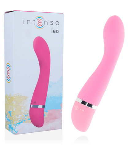INTENSE - VIBRATEUR LEO SILICONE ROSE LUXE - Concombre Boutique
