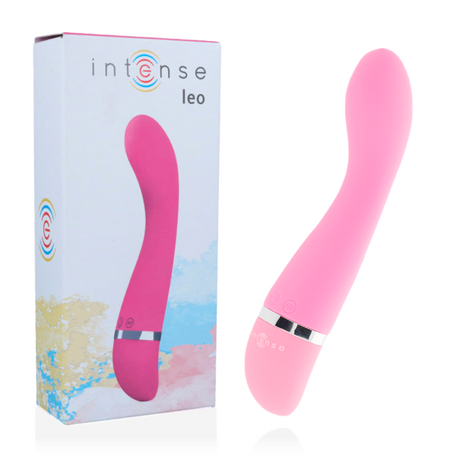 INTENSE - VIBRATEUR LEO SILICONE ROSE LUXE - Concombre Boutique