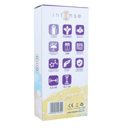 INTENSE - VIBRATEUR LEO LILAS SILICONE LUXE - Concombre Boutique