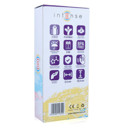 INTENSE - VIBRATEUR HILARI LILAS SILICONE LUXE - Concombre Boutique