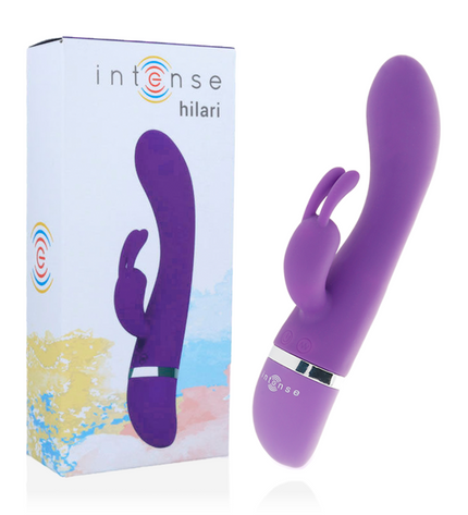 INTENSE - VIBRATEUR HILARI LILAS SILICONE LUXE - Concombre Boutique