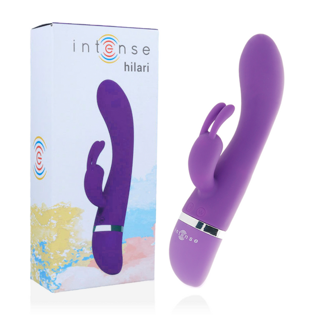 INTENSE - VIBRATEUR HILARI LILAS SILICONE LUXE - Concombre Boutique