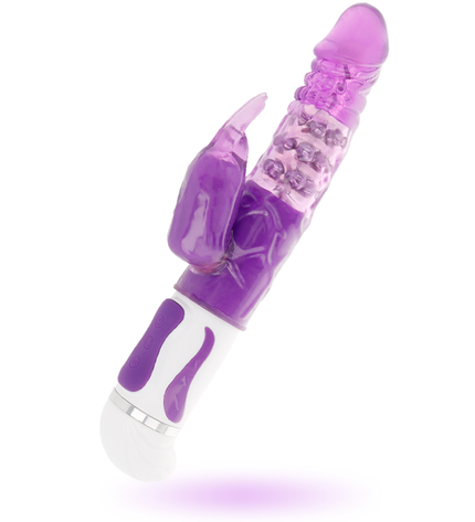 INTENSE - VIBRATEUR ROTATEUR GUPPY LILAS - Concombre Boutique