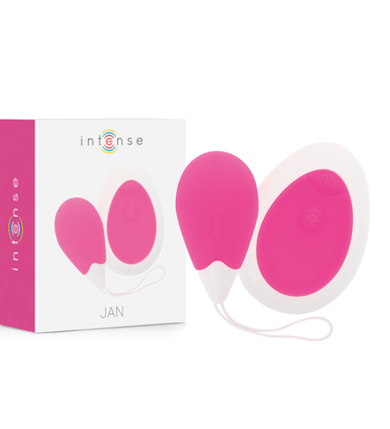 INTENSE - VIBRATEUR JAN EGG TÉLÉCOMMANDE ROSE by INTENSE REMOTE CONTROL