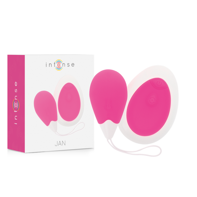 INTENSE - VIBRATEUR JAN EGG TÉLÉCOMMANDE ROSE by INTENSE REMOTE CONTROL
