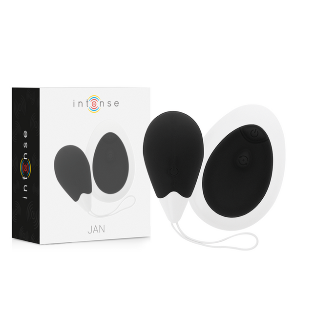 INTENSE - OEUF VIBRANT JAN TÉLÉCOMMANDE NOIR by INTENSE REMOTE CONTROL